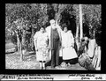 Leo Wehrli and two Indian women, Boliche Zacaria, Limay (1938)