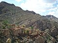 Eastern side of the Franklin Mountains by Ranger Peak