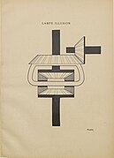 Francis Picabia, Lampe Illusion, 391, n. 3, March 1, 1917