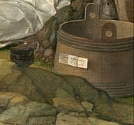 The label on the tub bears Bellini's name and the date 1514