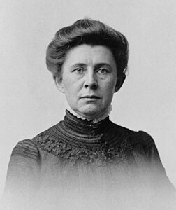 Ida Tarbell, by James E. Purdy Studio (restored by Adam Cuerden)