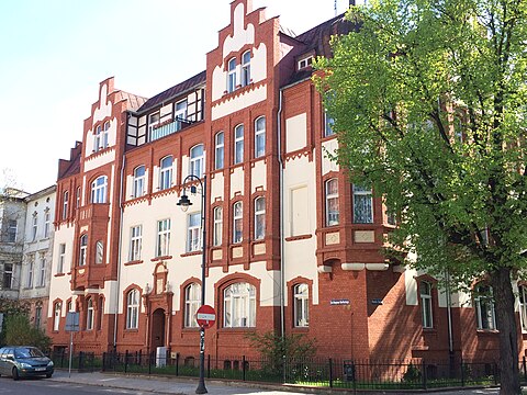 Facade on Hugo Kołłątaj Street