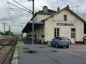 阿马涅-吕基站