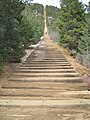 The Incline viewed from about 1/4 up from the trail head