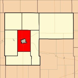 Location in Finney County