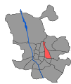 Ciudad Lineal within Madrid.
