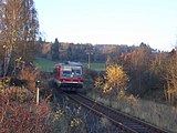 Exit from Marxgrün