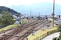 Platforms and station, October 2016