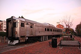 原巴爾的摩與俄亥俄鐵路巴德鐵路柴油客車，靜態展示於馬里蘭州蓋瑟斯堡社區博物館，攝於2014年