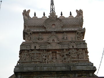 Rajagopuram at Erumbeeshwarar Temple