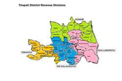 Gudur revenue division in Tirupati district