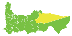 Location in Hama Governorate