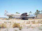 Fairchild C-119G Flying Boxcar N15501.