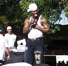 Busta Rhymes performing at University of California, Riverside in 2005