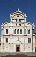 San Zaccaria, Venice, Codussi completed the upper parts of a church begun in Gothic