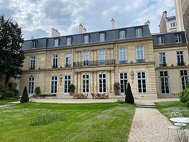 Hôtel Chanac de Pompadour called Hôtel de Besenval