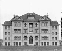 Historical photo of the university