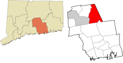 East Hampton's location within the Lower Connecticut River Valley Planning Region and the state of Connecticut