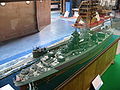 Model of the 1939 French battleship Richelieu