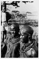 Portrait of Maasai, circa 1900, from Bildarchiv Deutsche Kolonialgesellschaft (photo archive)