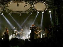 Punkreas in 2007 during a concert