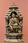 卡萨帕纳观音菩萨加冕像，印度，公元 12 世纪
