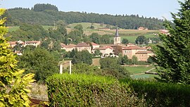 An panoramic view of Sevelinges