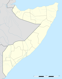 Eyl is located in Somalia