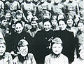 Soong Sisters visiting Nationalist soldiers