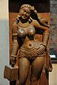 前图细部，公元2世纪印度秣菟罗的夜叉女，现藏于印度加尔各答印度博物馆