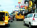 Busy street of Jose S. Aquino Avenue.