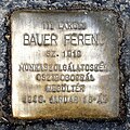 Bauer Ferenc, Hegedűs Gyula utca 9.