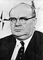 Image 13Paul-Henri Spaak, three-times Prime Minister and author of the Spaak Report, was a staunch believer in international bodies, including the ECSC and EEC (from History of Belgium)