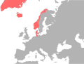 Image 22Map of Denmark–Norway (from History of Norway)