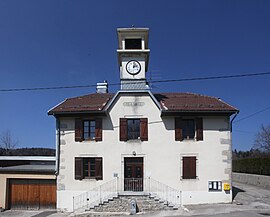 The town hall in Entre-deux-Monts