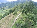 The former border between Romania and Hungary in Ghimeș-Făget, not far from where Rebreanu was caught.