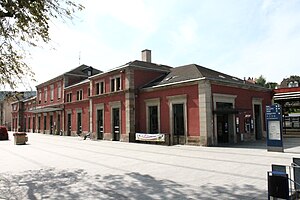 萨韦尔讷站的主站房