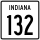 State Road 132 marker