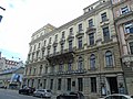 Building of former Latvian craftsman society at Lāčplēša iela 25, Riga. Now New Riga Theatre. (1902-1905)