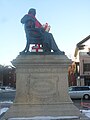 The Longfellow Monument in December 2010.