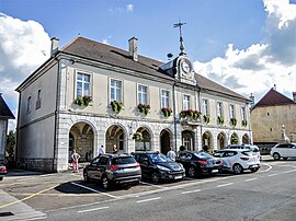 The town hall in Sancey