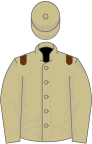 Beige, brown epaulets