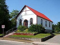 Town hall in Richards Landing