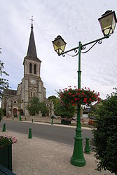 The church in Saint-Pierre-des-Nids