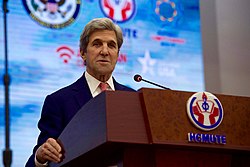 Secretary Kerry visited and delivered speech at Ho Chi Minh University of Technology and Education