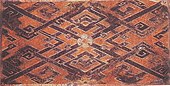 Woven silk textile from the Mawangdui in Changsha (Hunan province, China), from the 2nd century BC