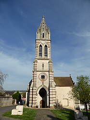 The church in Saint-Victor-de-Buthon