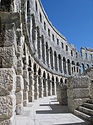 The Arena (colosseum) in Pula, Croatia