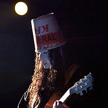 Buckethead performing in 2006