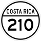 National Secondary Route 210 shield}}